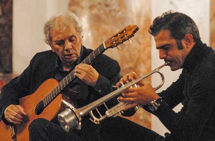 Ralph Towner with Paolo Fresu on trumpet