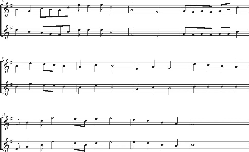 Sight Reading Basics musical notation and tablature, sheet 2