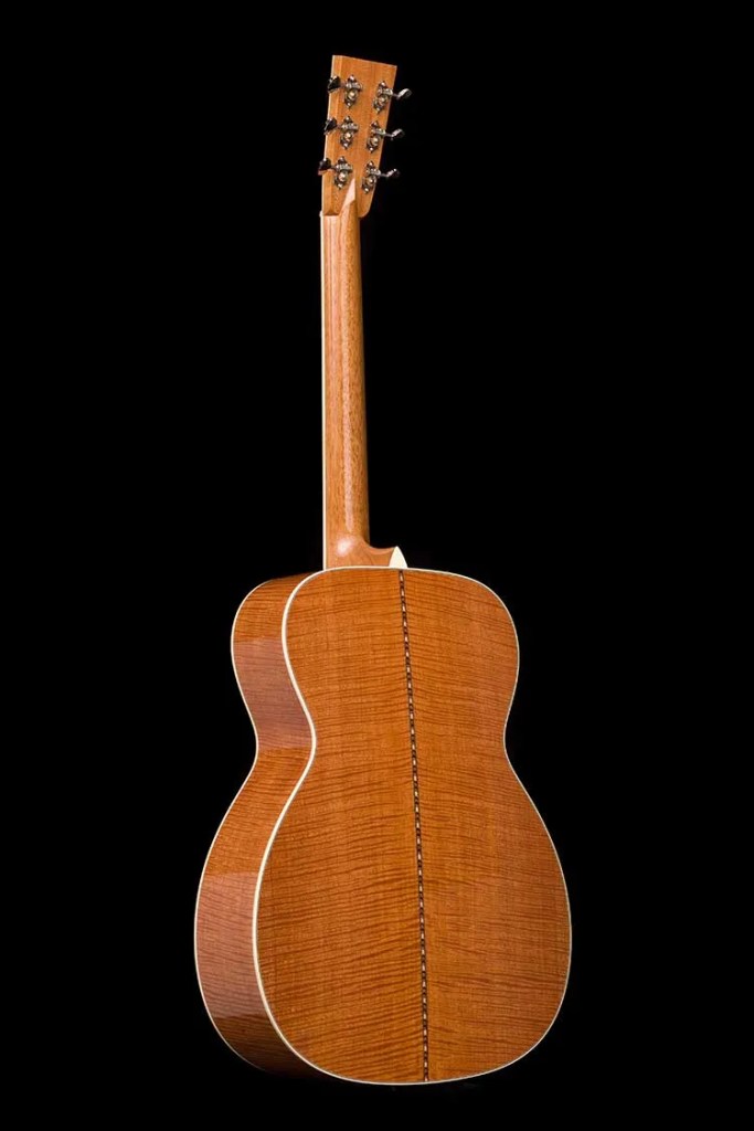 Collings OM3 custom acoustic guitar back and sides