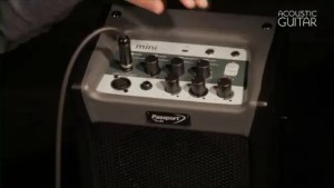 Fender Passport Mini guitar amplifier top-panel view