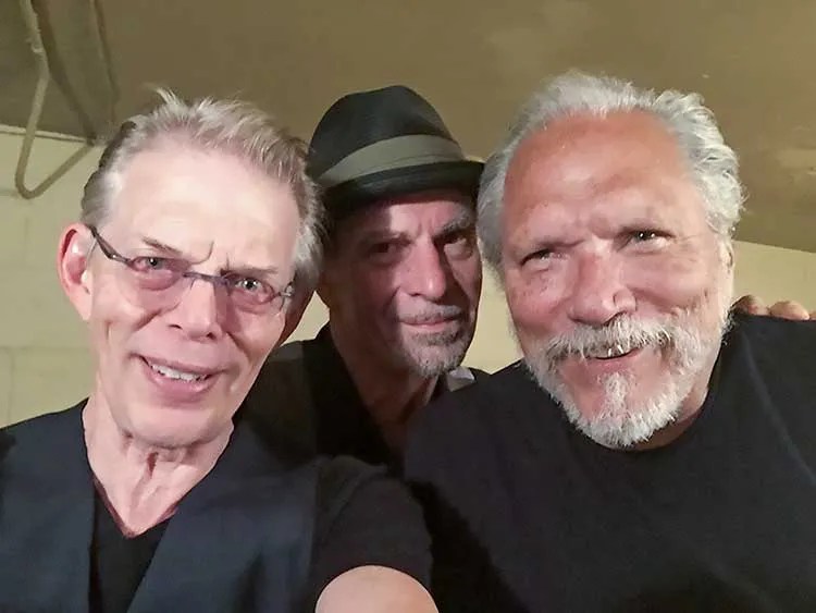 Steve James with Jack Casady and Jorma Kaukonen