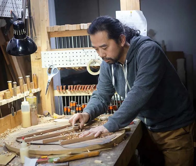 Guitar luthier Michihiro Matsuda