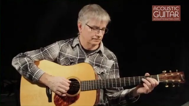 scott nygaard demonstrating melodics on his acoustic guitar