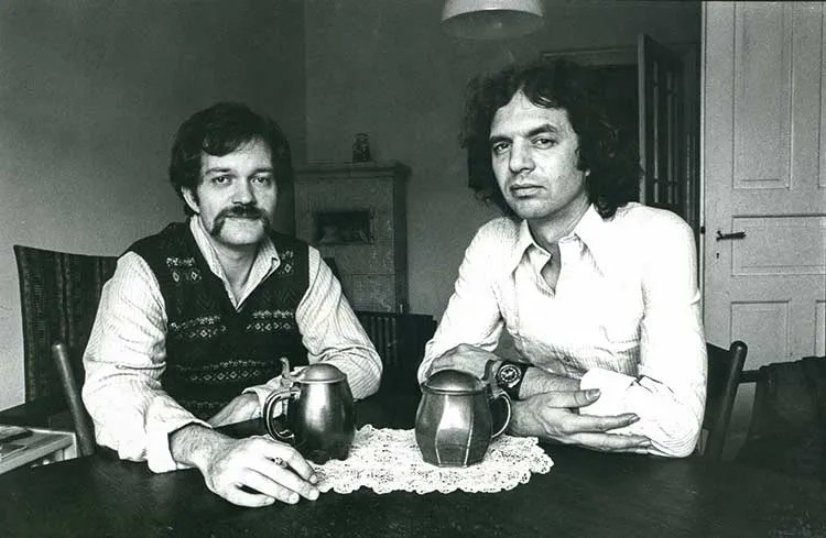 Ralph Towner with John Abercrombie.